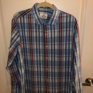 Mizzen and Main Patterned Button-up